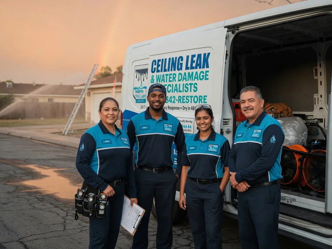 Ceiling Leak Cleanup company in Levittown, PA