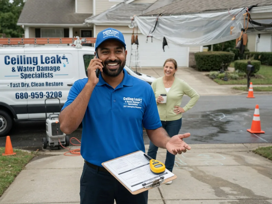 Ceiling Leak Cleanup Levittown, PA FAQs
